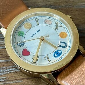 Tory Burch Gigi Charm-Inspired Dial Watch